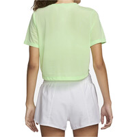 Nike camiseta entrenamiento manga corta mujer W NK ONE CLASSIC DF BRTH SS vista trasera