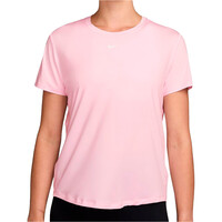 Nike camiseta entrenamiento manga corta mujer W NK ONE CLASSIC DF SS TOP vista frontal