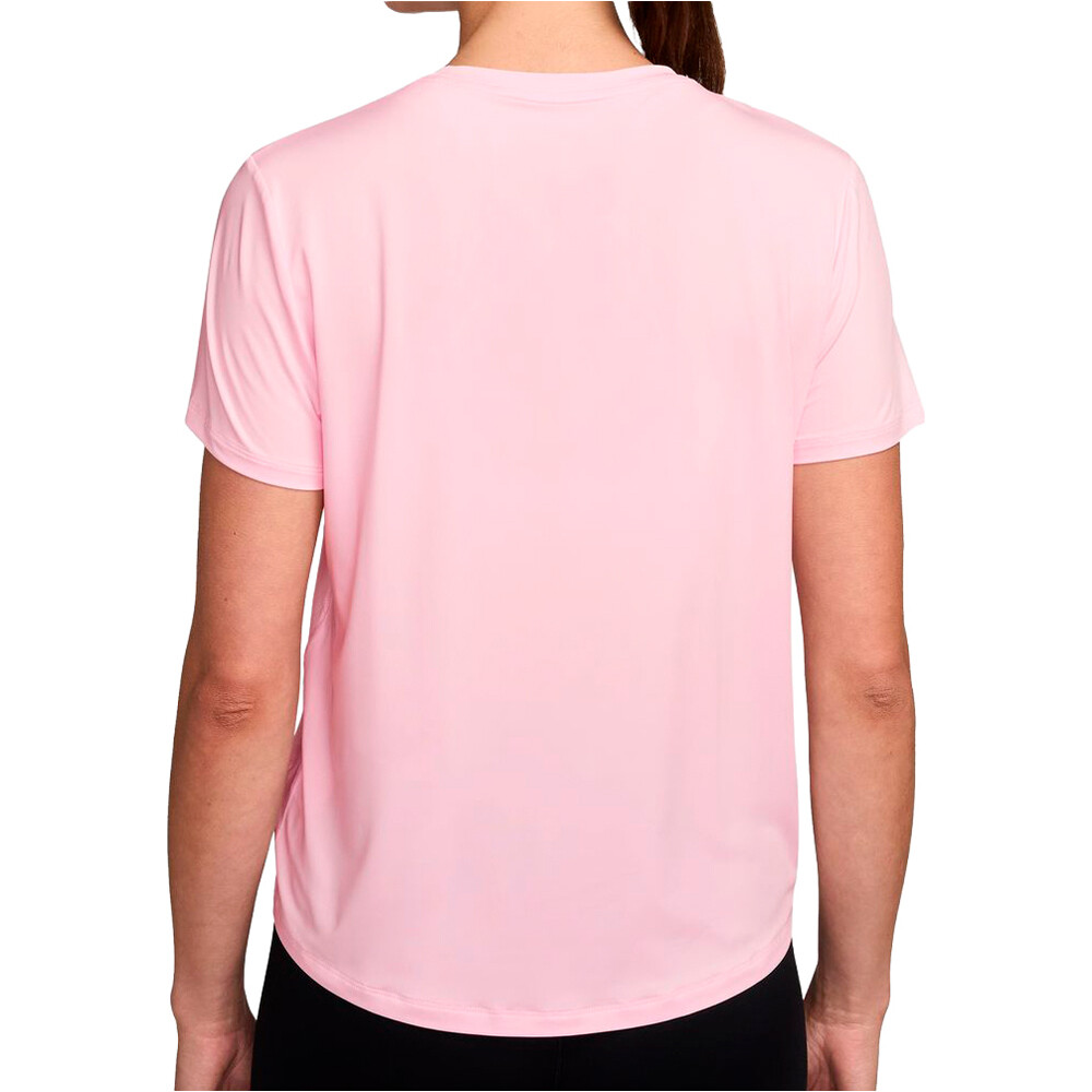 Nike camiseta entrenamiento manga corta mujer W NK ONE CLASSIC DF SS TOP vista trasera