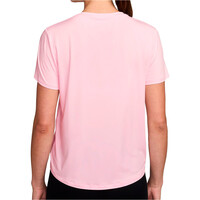 Nike camiseta entrenamiento manga corta mujer W NK ONE CLASSIC DF SS TOP vista trasera