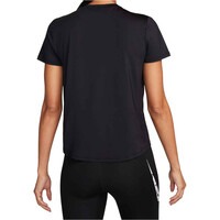 Nike camiseta entrenamiento manga corta mujer W NK ONE SWSH HBR DF SS TOP vista trasera