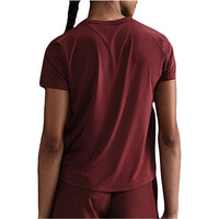 Nike camiseta entrenamiento manga corta mujer W NK ONE SWSH HBR DF SS TOP vista trasera