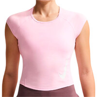 Nike camiseta entrenamiento manga corta mujer W NK TEMPO SWOOSH RUN DF SS vista frontal