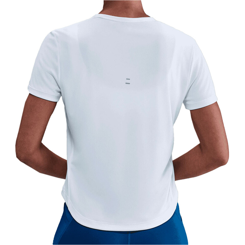 Nike camiseta entrenamiento manga corta mujer W NK TEMPO SWSH HBR DF SS TOP vista trasera