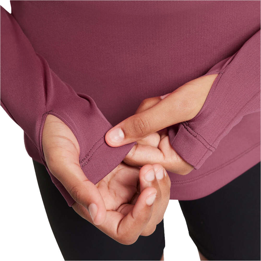 Nike camiseta entrenamiento manga larga niño G NK DF LS HZ vista detalle