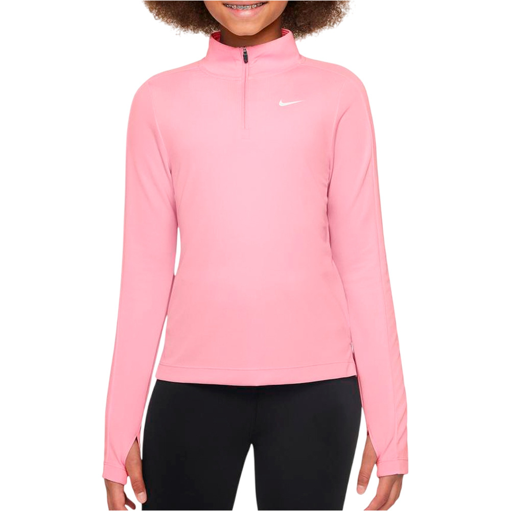 Nike camiseta entrenamiento manga larga niño G NK DF LS HZ vista frontal