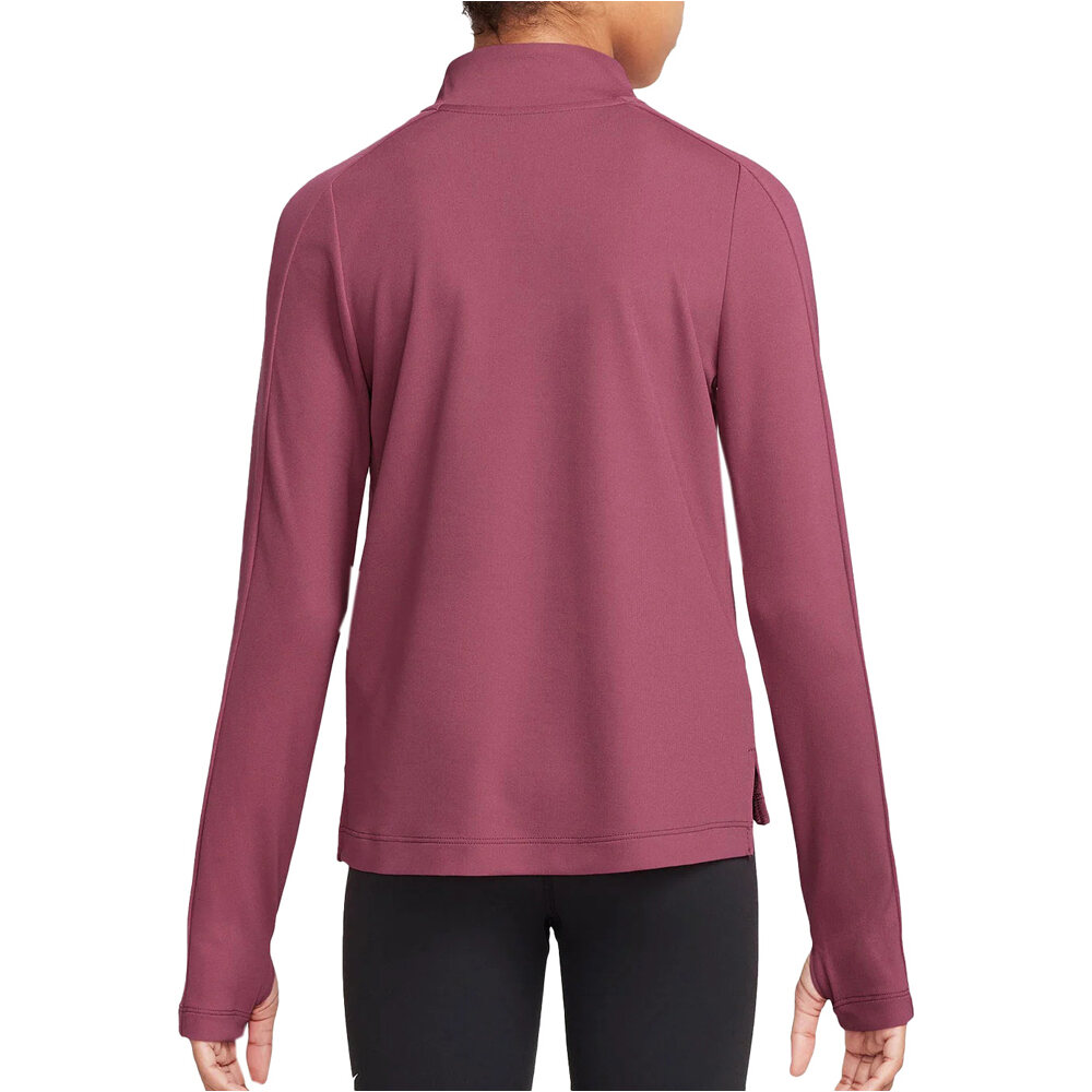 Nike camiseta entrenamiento manga larga niño G NK DF LS HZ vista trasera