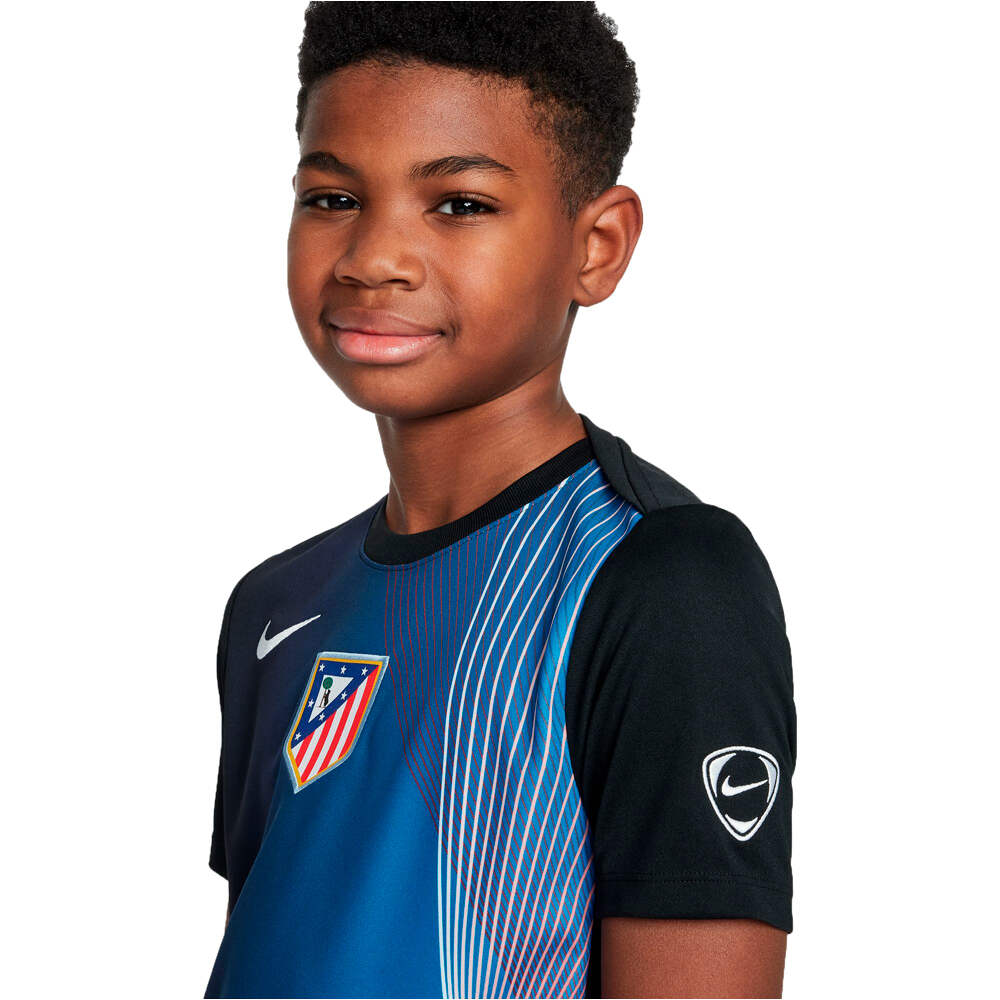 Nike camiseta entrenamiento niño ATM YNK DF ACDPR SS TOP K 3RPM vista detalle