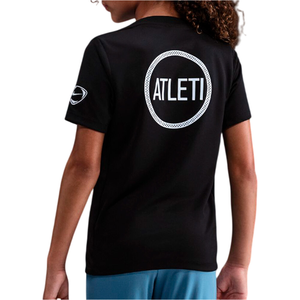 Nike camiseta entrenamiento niño ATM YNK DF ACDPR SS TOP K 3RPM vista trasera