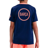 Nike camiseta entrenamiento niño BARCELONA 26 YNK DF ACDPR SS TOP K 3RPM vista trasera