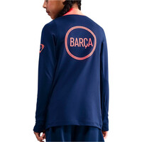 Nike camiseta entrenamiento niño BARCELONA 26 YNK DF STRKDRILL TOP K3RPM vista trasera