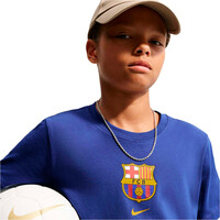Nike camiseta entrenamiento niño BARCELONA 27 U NK CREST TEE AZ 04