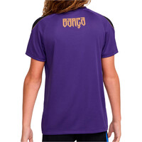 Nike camiseta entrenamiento niño BARCELONA 27 Y NK DF STRK SS TOP K AW vista trasera