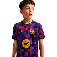 Nike camiseta entrenamiento niño BARCELONA 27 YNK DF SS TOP K HM PM vista detalle