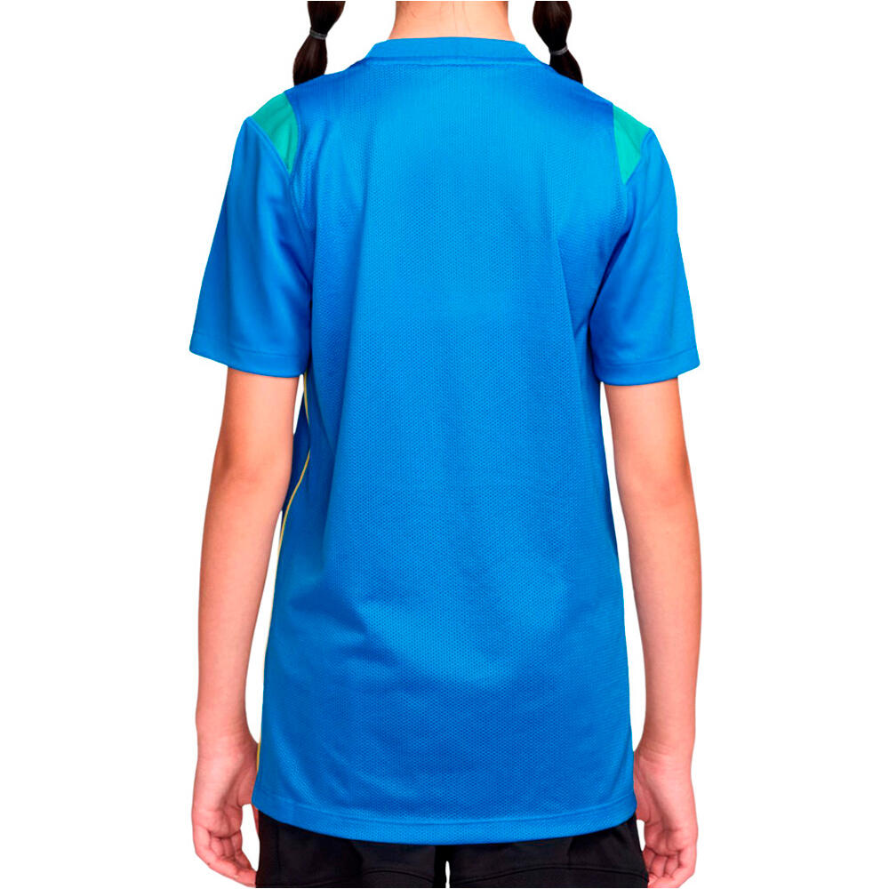 Nike camiseta entrenamiento niño BRASIL 26 Y NK DF ACDPR SS TOP K vista trasera