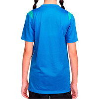 Nike camiseta entrenamiento niño BRASIL 26 Y NK DF ACDPR SS TOP K vista trasera