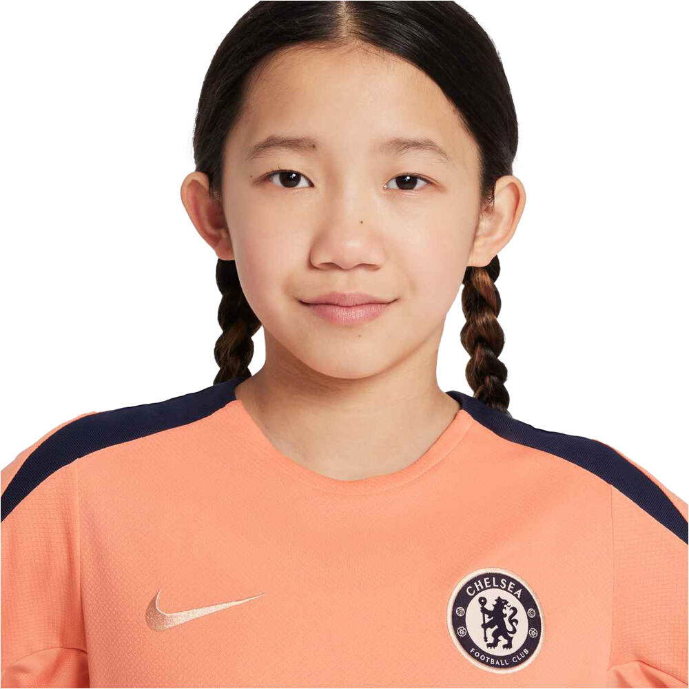 Nike camiseta entrenamiento niño CHELSEA 25 Y NK DF STRK SS TOP K SE vista detalle