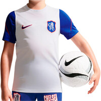 Nike camiseta entrenamiento niño CHELSEA 27 M NK DF STRK SS TOP K 3RD vista frontal