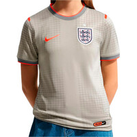 Nike camiseta entrenamiento niño ENGLAND 26 Y NK DF SS TOP PREMATCH K vista frontal