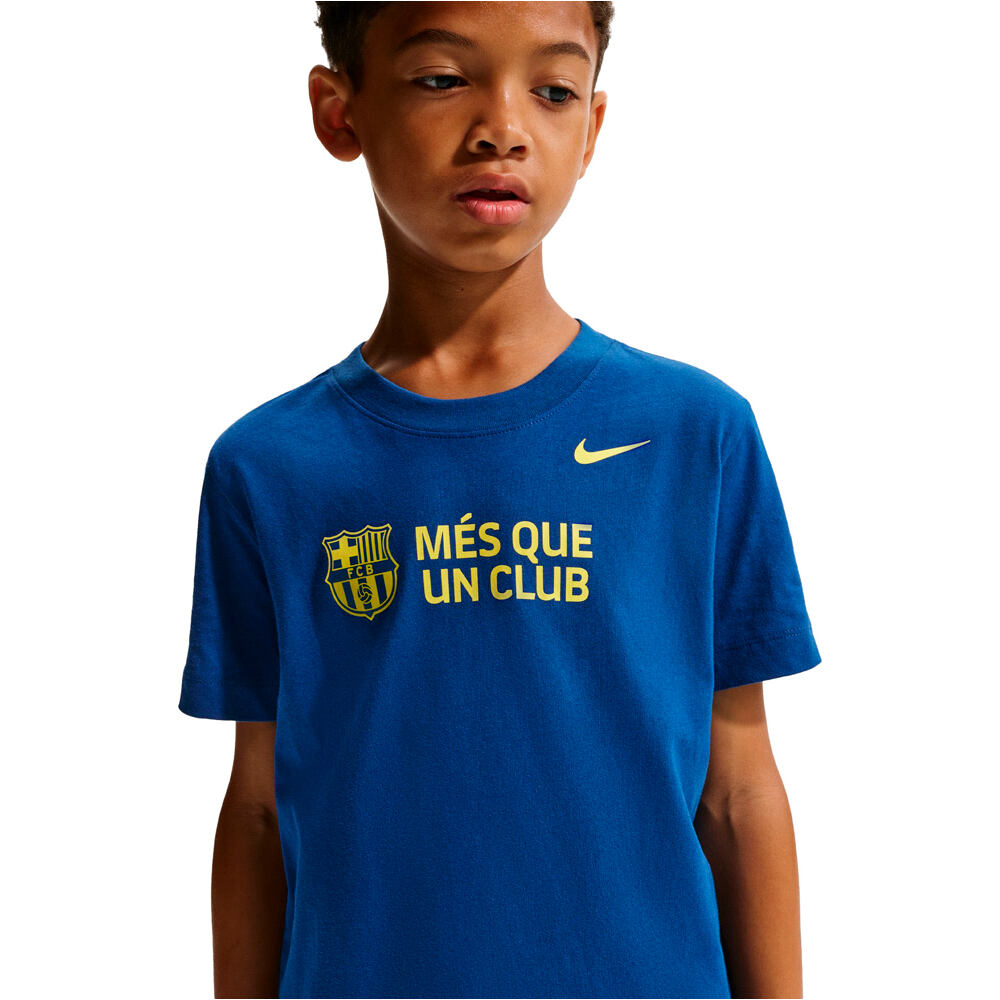 Nike camiseta entrenamiento niño FCB U NK CLUB TEE vista detalle