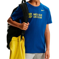 Nike camiseta entrenamiento niño FCB U NK CLUB TEE vista frontal