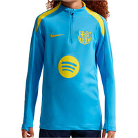 Nike camiseta entrenamiento niño FCB Y NK DF STRK DRILL TOP KSE vista frontal