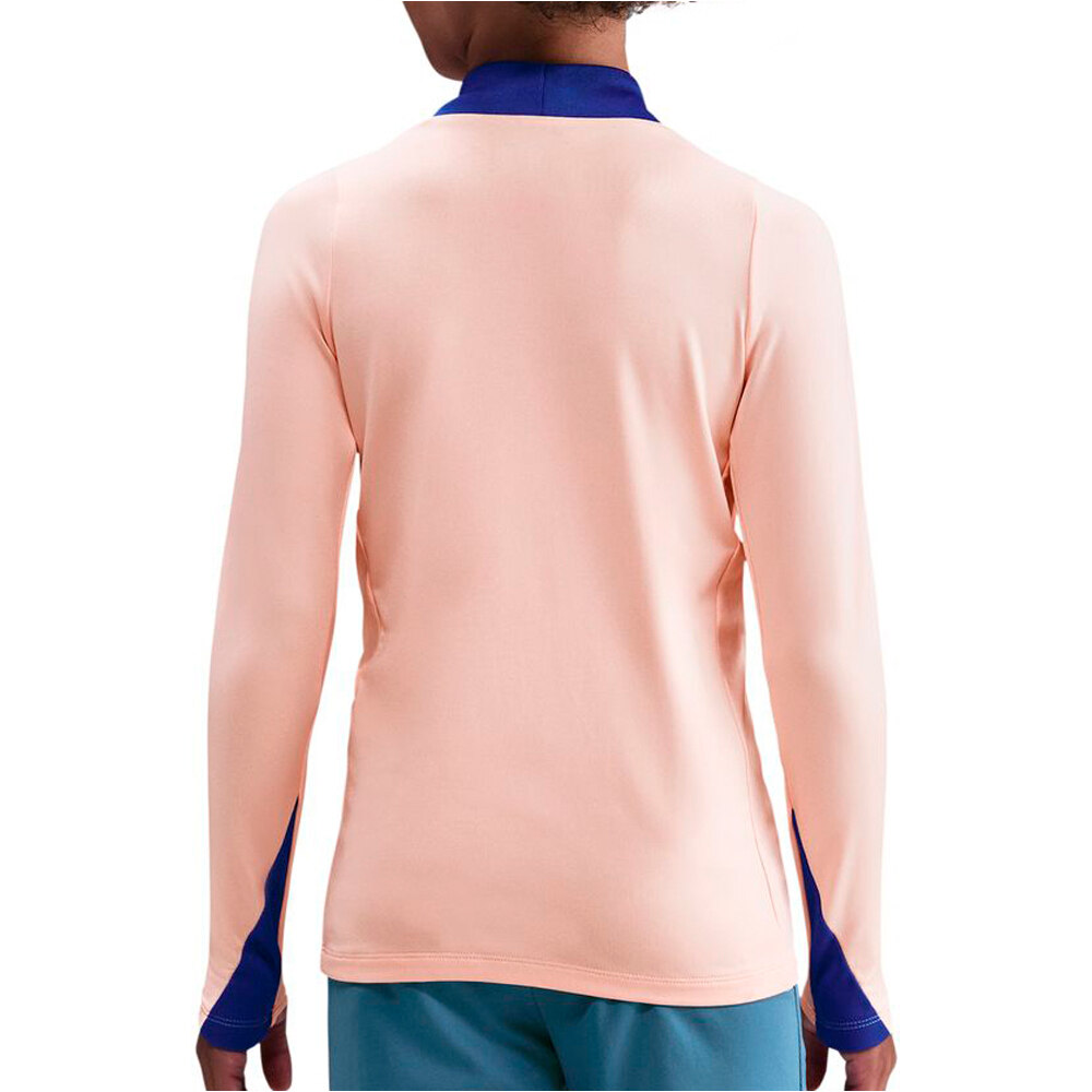 Nike camiseta entrenamiento niño FRANCIA 25 Y NK DF STRK DRILL TOP K vista trasera