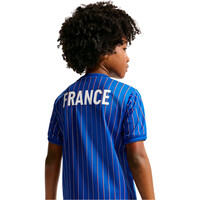 Nike camiseta entrenamiento niño FRANCIA 26 Y NK DF SS TOP PREMATCH K vista trasera