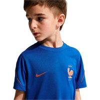 Nike camiseta entrenamiento niño FRANCIA 26 Y NK DF STRK SS TOP K vista detalle