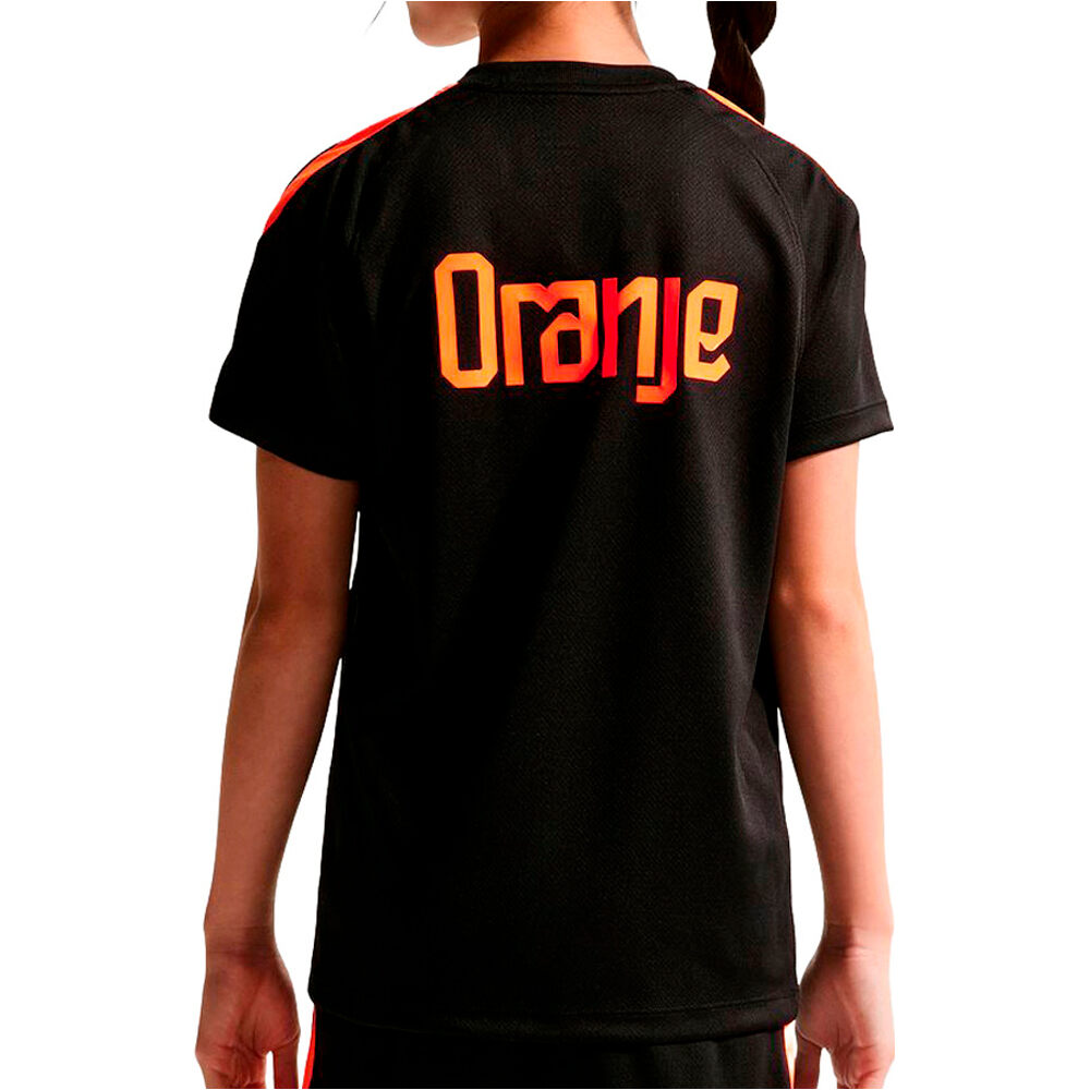 Nike camiseta entrenamiento niño HOLANDA 26 Y NK DF STRK SS TOP K vista trasera