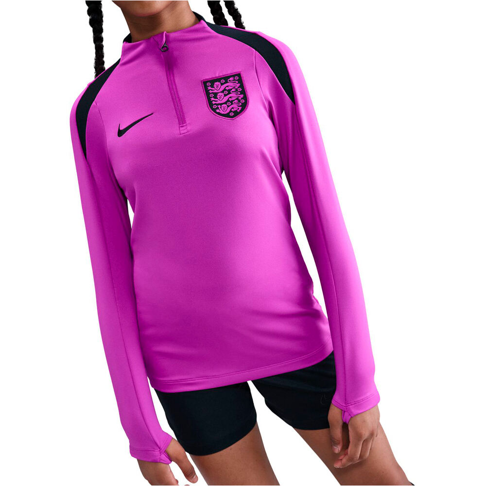 Nike camiseta entrenamiento niño INGLATERRA 25 Y NK DF STRK DRILL TOP K vista detalle