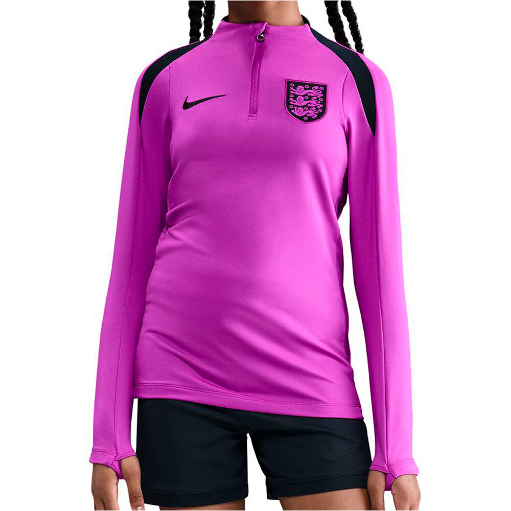 Nike camiseta entrenamiento niño INGLATERRA 25 Y NK DF STRK DRILL TOP K vista frontal