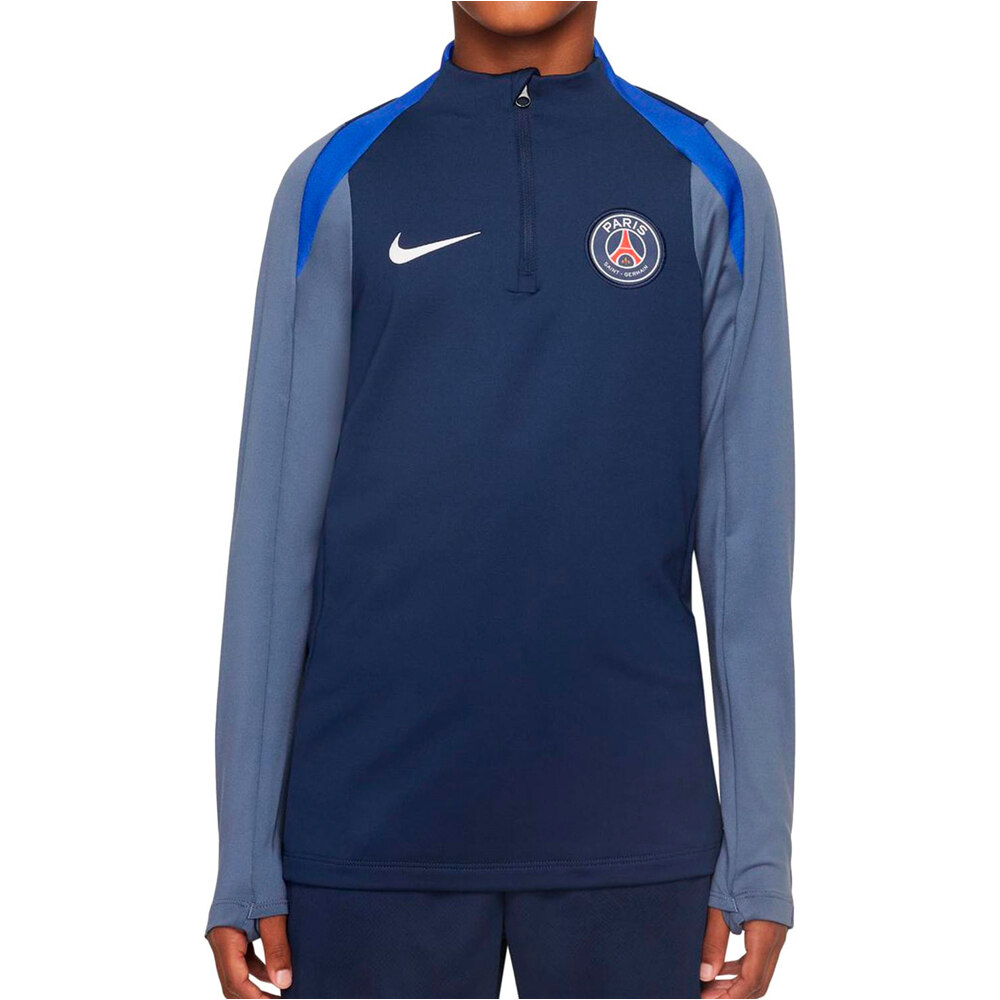 Nike camiseta entrenamiento niño PSG 25 Y NK DF STRK DRILL TOP K vista frontal