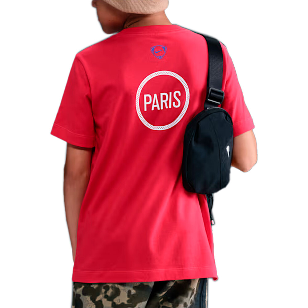 Nike camiseta entrenamiento niño PSG U NK T90 REMIX TEE vista trasera
