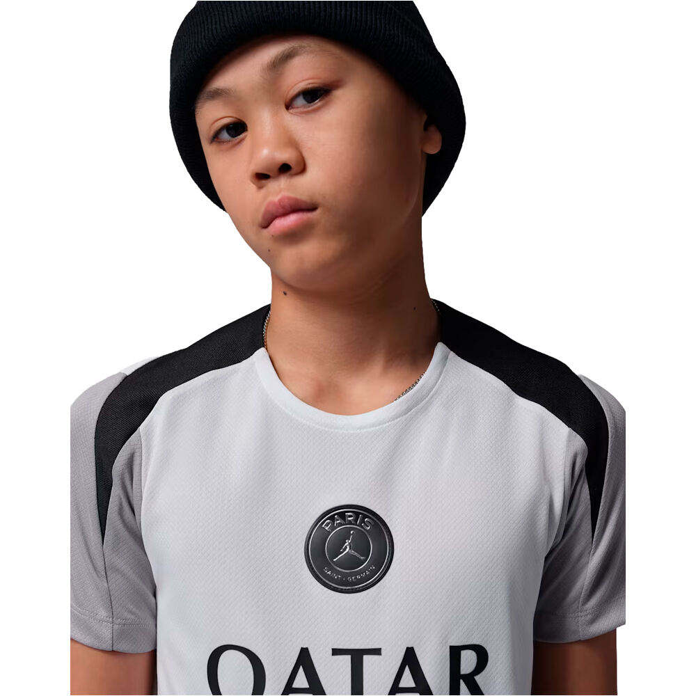 Nike camiseta entrenamiento niño PSG Y NK DF STRK SS TOP K SE5 vista detalle