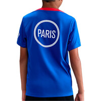 Nike camiseta entrenamiento niño PSG YNK DF ACDPR SS TOP K 3RPM vista trasera