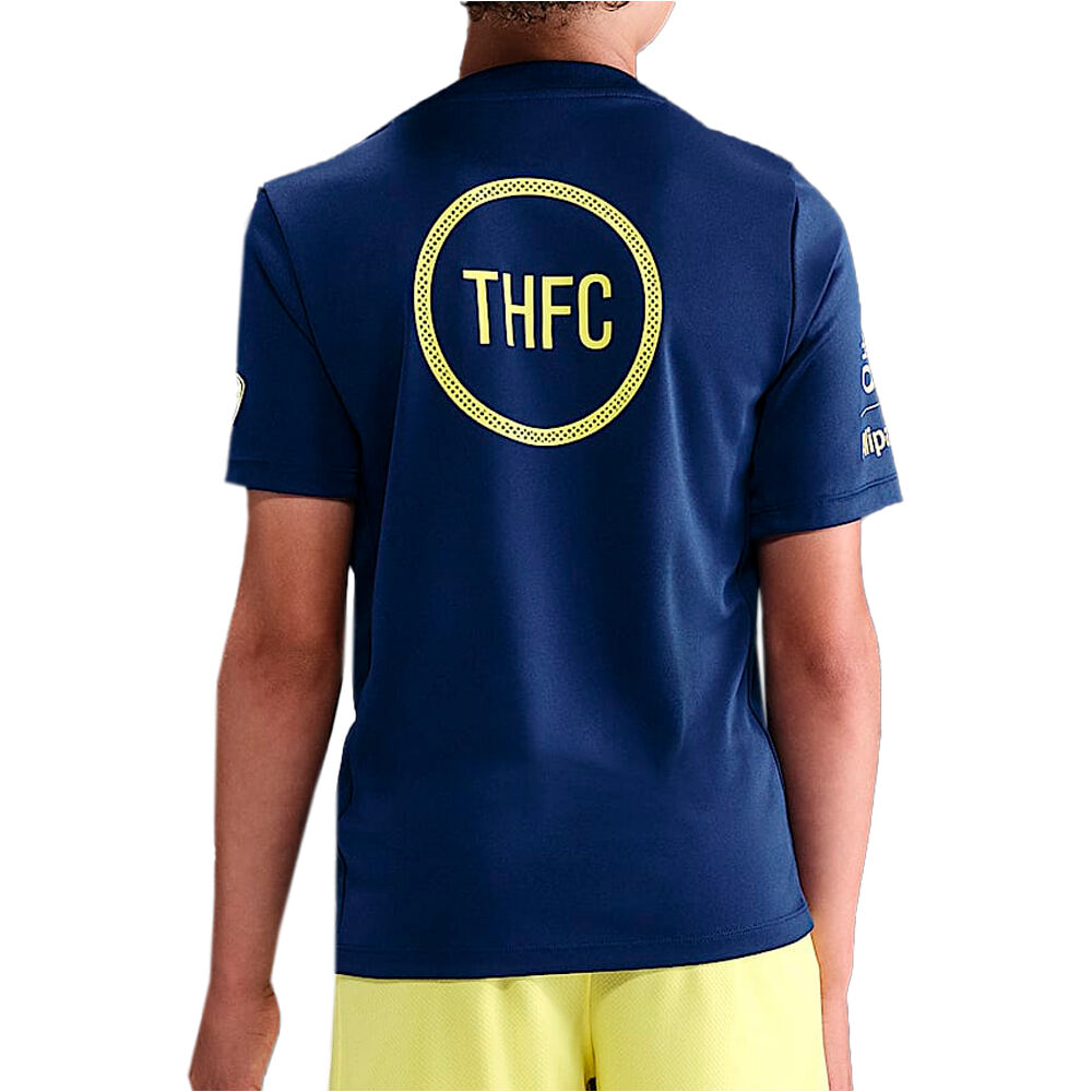 Nike camiseta entrenamiento niño THFC YNK DF ACDPR SSTOP K 3RPM vista trasera