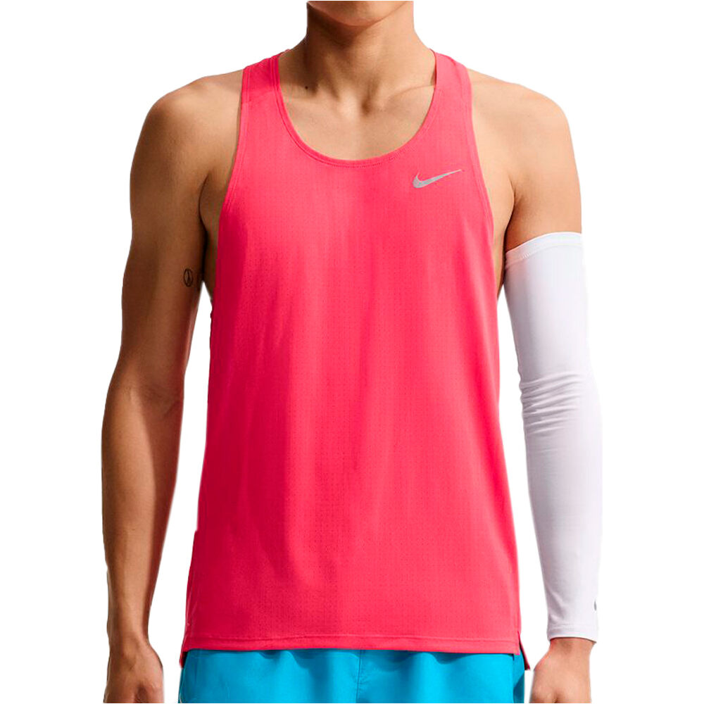 Nike camiseta entrenamiento tirantes hombre M NK DF FAST SINGLET vista frontal