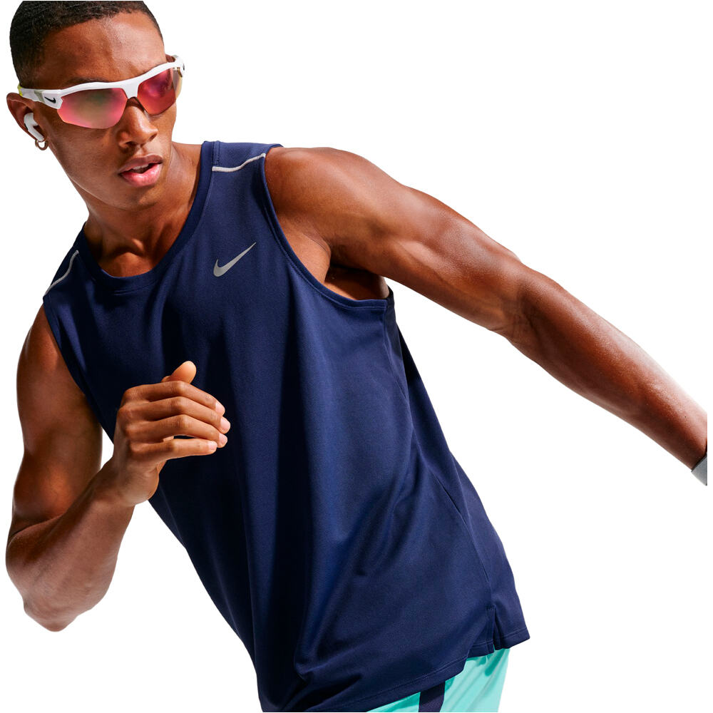 Nike camiseta entrenamiento tirantes hombre M NK DF MILER TANK TOP 04