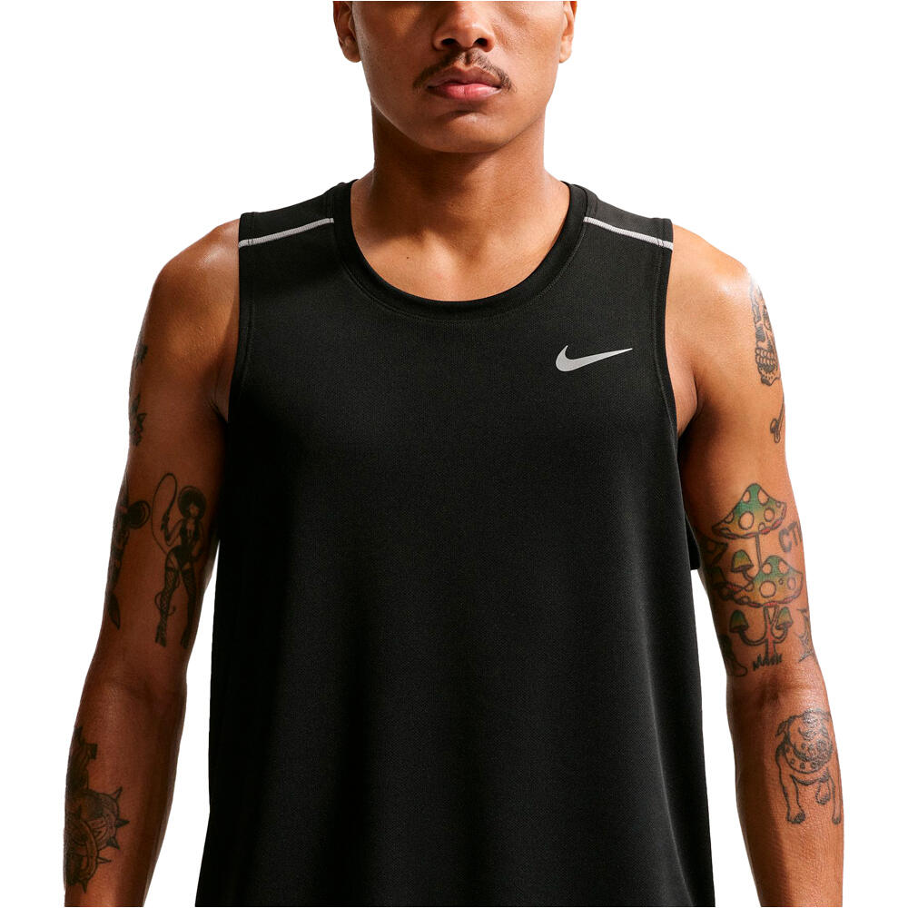 Nike camiseta entrenamiento tirantes hombre M NK DF MILER TANK TOP vista detalle