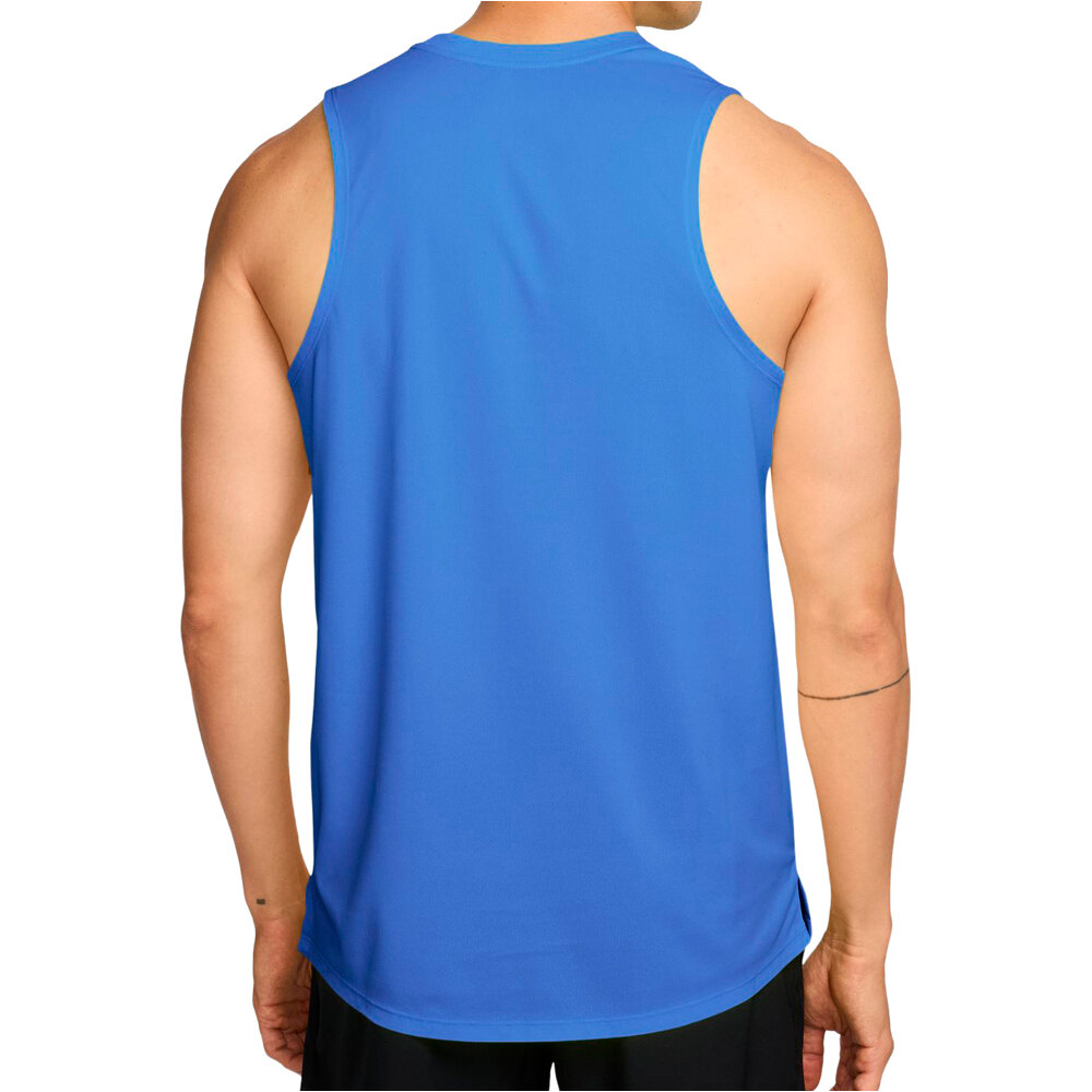 Nike camiseta entrenamiento tirantes hombre M NK DF MILER TANK TOP vista trasera