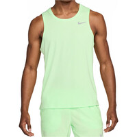 Nike camiseta entrenamiento tirantes hombre M NK DF MILER TANK vista frontal