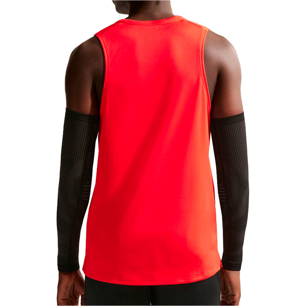 Nike camiseta entrenamiento tirantes hombre M NK DF MILER TANK vista trasera