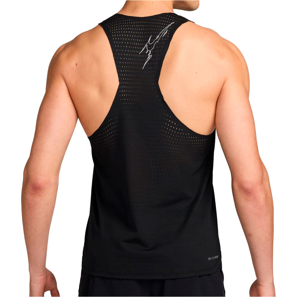 Nike camiseta entrenamiento tirantes hombre M NK DFADV AEROSWIFT GFX SNGLT vista trasera
