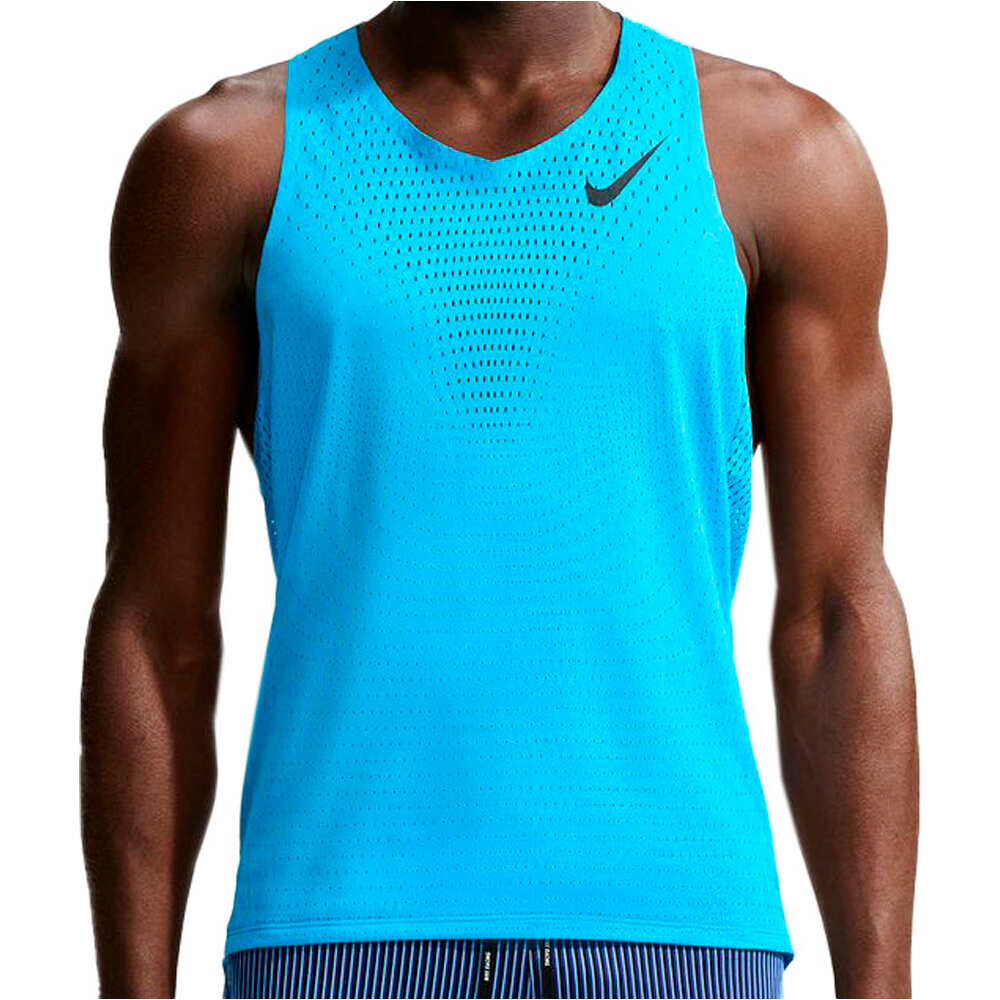Nike camiseta entrenamiento tirantes hombre M NK DFADV AROSWFT SINGLET vista frontal