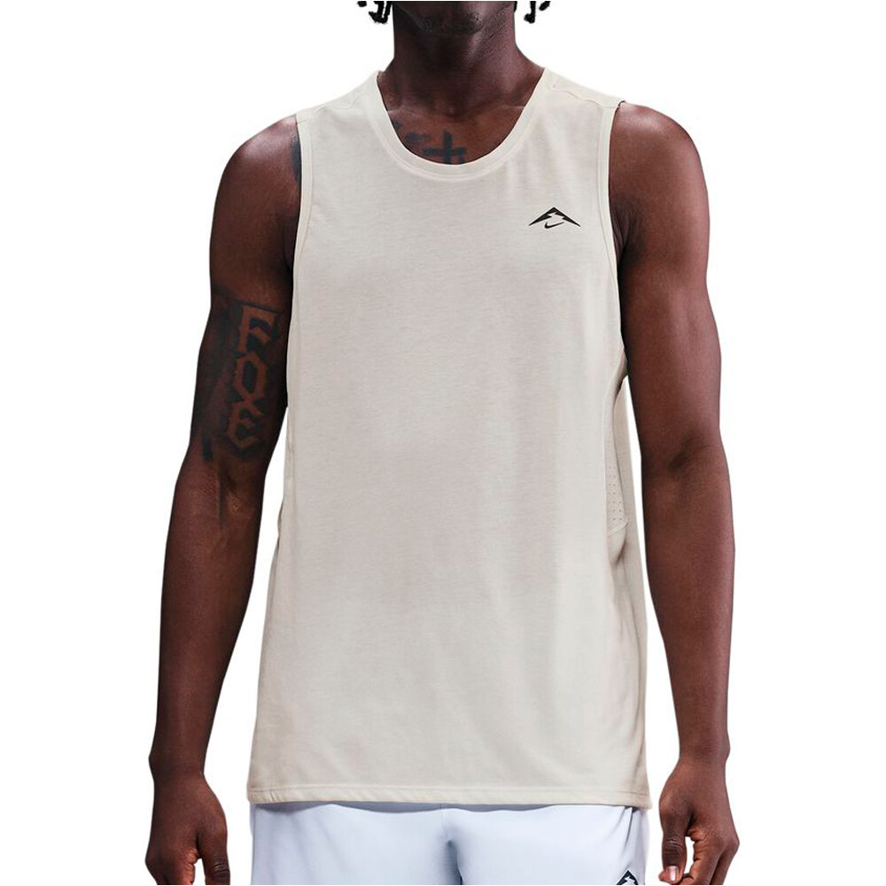 Nike camiseta entrenamiento tirantes hombre M NK DFADV SOLAR CHASE TNK TOP vista frontal