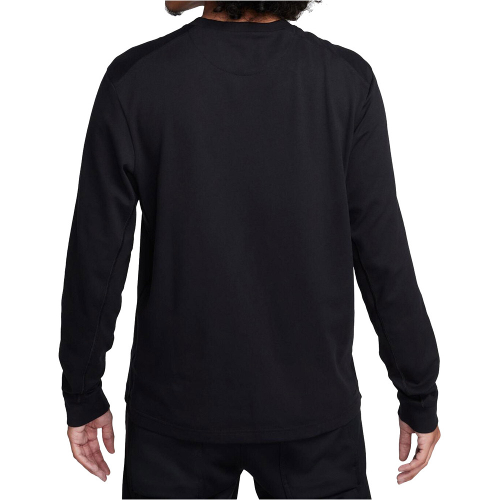 Nike camiseta fitness hombre M NK DF PRIMARY LS TOP vista trasera