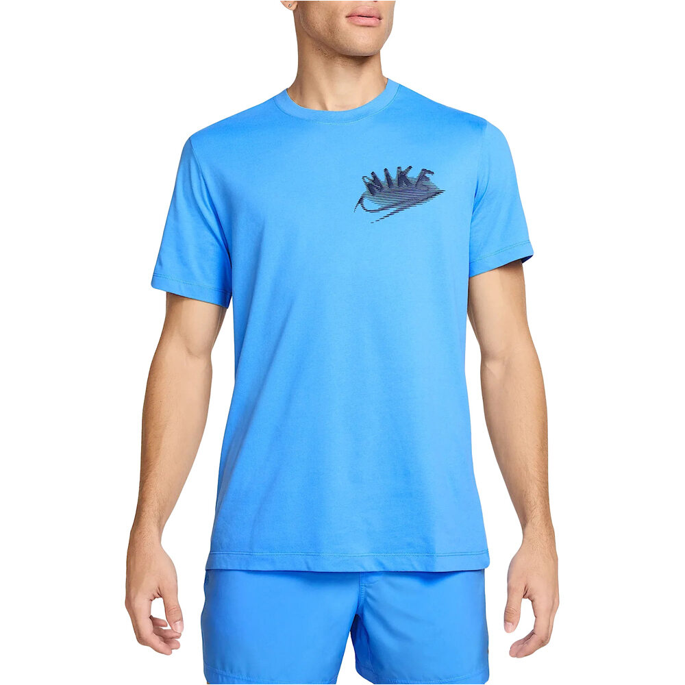 Nike camiseta fitness hombre M NK DF TEE BRAND READ vista frontal