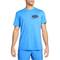 Nike camiseta fitness hombre M NK DF TEE BRAND READ vista frontal
