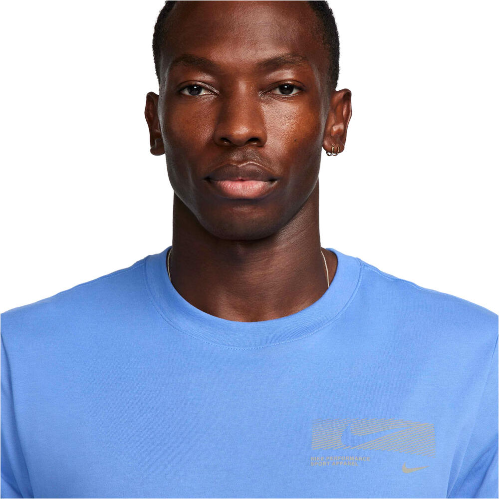 Nike camiseta fitness hombre M NK DF TEE FLASH HBR vista detalle